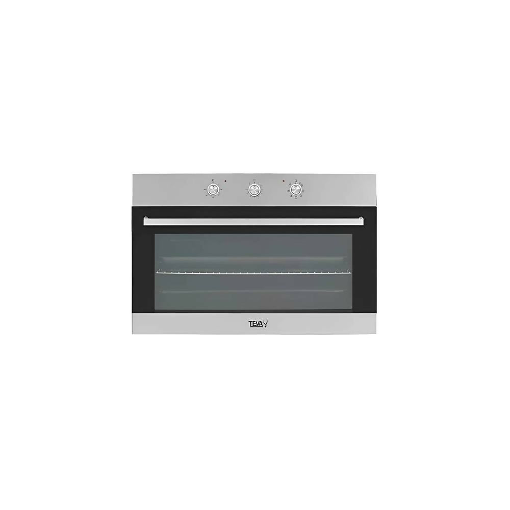 Teva Built In Gas Oven 90 Cm 97 Liter Stainless QGSTYL 125 IX. Teva Built In Gas Oven 90 Cm 97 Liter Stainless QGSTYL 125 IX.